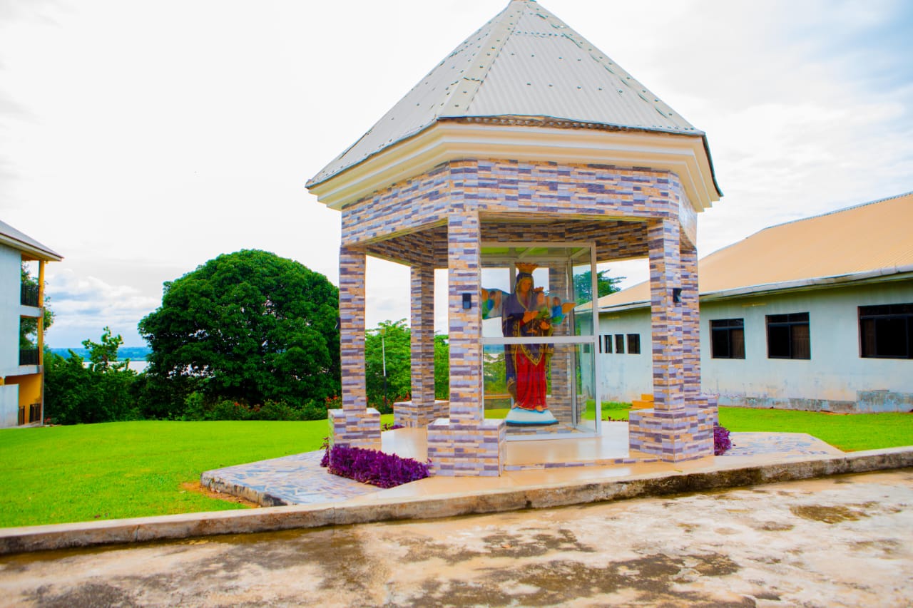 Our Lady of Perpetual Help Grotto Inside Enclosure